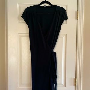 Little Black Wrap Dress